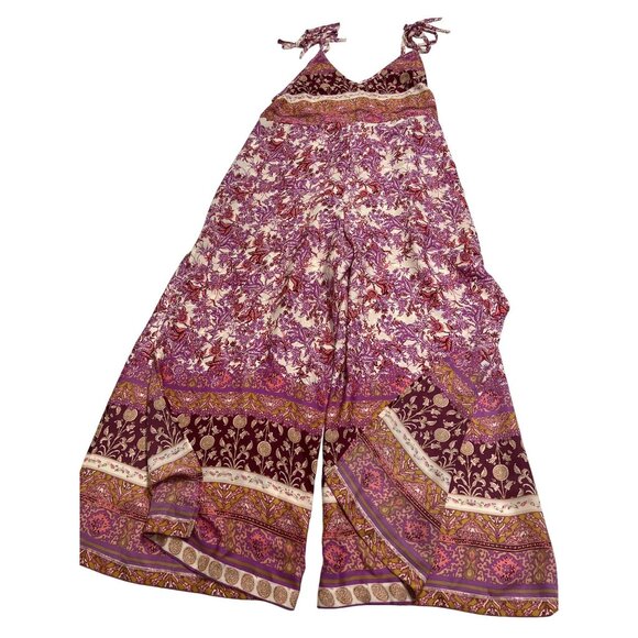 Free People Leona Jumpsuit By In Lilac - Picture 5 of 5